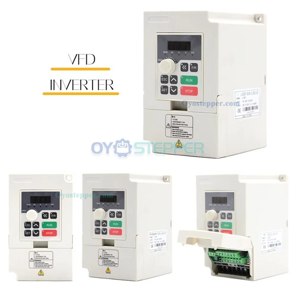 Handi 1.5KW 110V/220V VFD Fequency Inverter Speed Drive for CNC Spindle Motor Single Phase to Three Phase